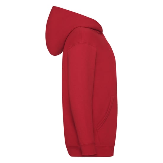 Fruit of the Loom Kinder/Kids Classic Full Zip Hoodie (Rood) - Image 3