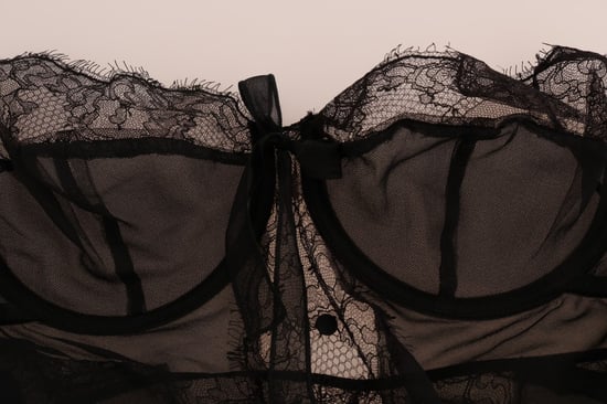 Dolce & Gabbana Dames Zwarte Zijde Kant Chemise Lingerie Top - Image 5