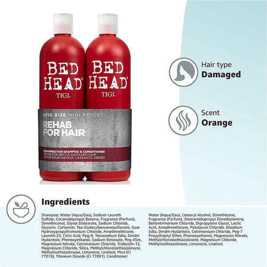 Bed Head by TIGI Shampoo & Conditioner 2 x 750ml Duo