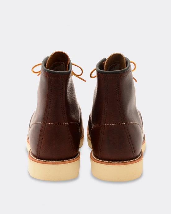 Red Wing 6 Inch Moc Toe Mens Boot - Image 3