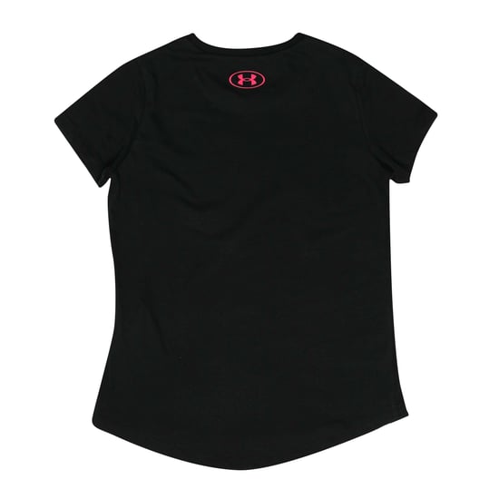Girl's Under Armour UA Sportstyle Graphic T-Shirt in Black