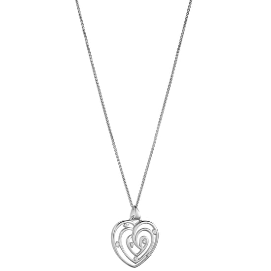 Orphelia 'Euphoria' Women's 925 Sterling Silver Chain with Pendant - Silver ZH-7522