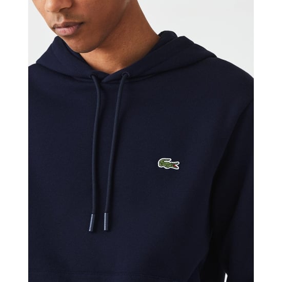 Lacoste fleece hoodie for men