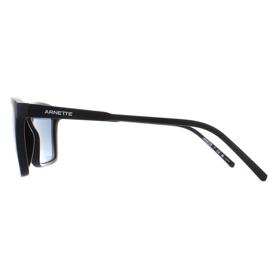 Arnette Oval Unisex Recycled Black Silver AN4302 Catfish