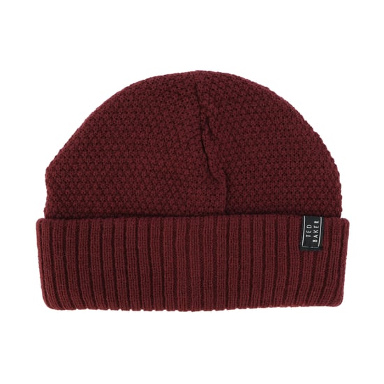 Accessories Ted Baker Maxt Knitted Beanie Hat in Red