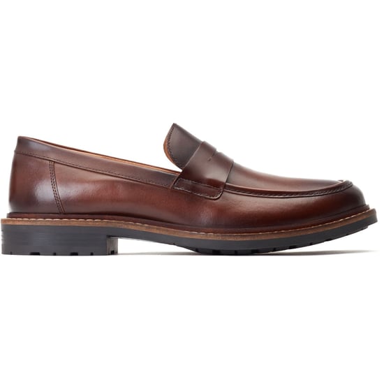 Base London Ivey Leder Heren Boombruin Loafers - Image 5