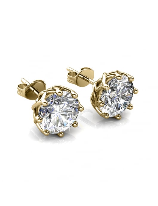 Lily Set - guld och kristall - Image 6