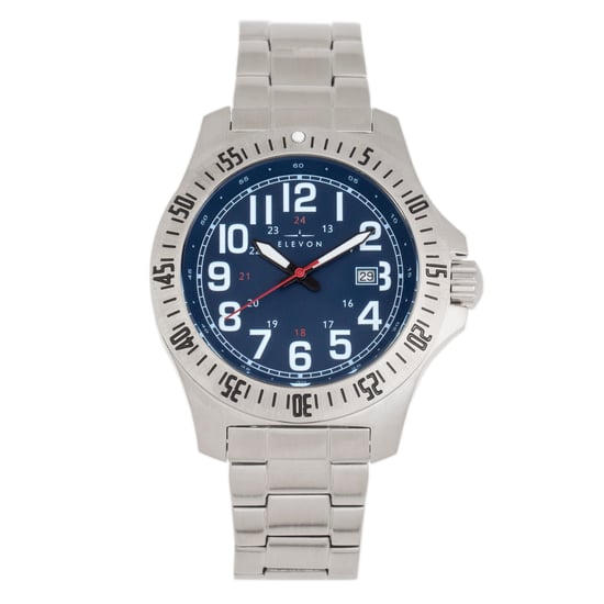 Elevon Aviator Bracelet Watch w/Date
