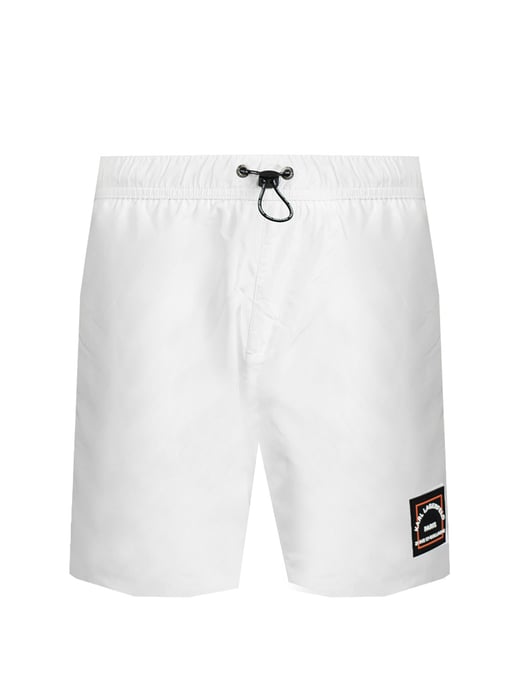 Karl Lagerfeld Swimming Trunks Basic Men's White - Image 1