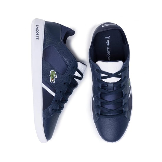 Lacoste Novas 120 1 SMA Mens Navy Blue Trainers