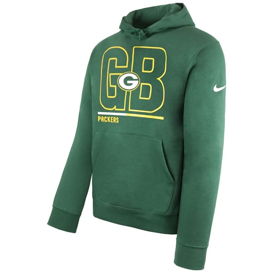 Nike NFL Green Bay Packers Club City Code Heren Groen Hoodie - Image 2