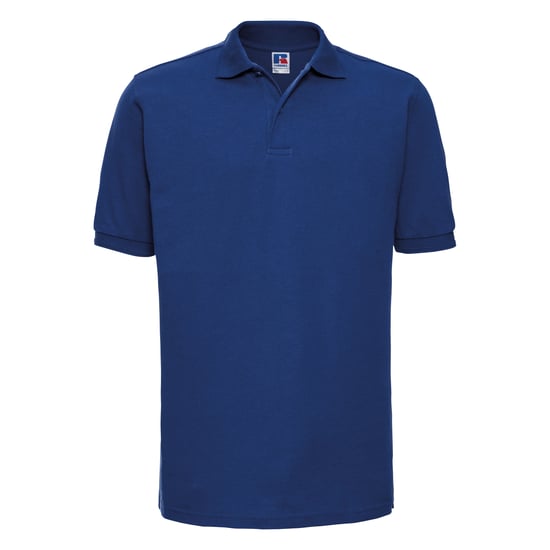 Russell Heren Ripple Collar & Manchet Poloshirt met korte mouwen (Helder Koninklijk) - Image 1