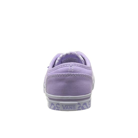 Vans Atwood Low Lace-Up Purple Canvas Kids Plimsolls SEGAUY