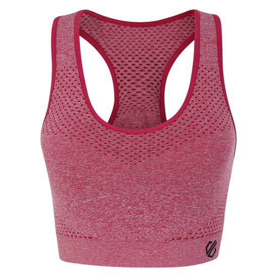 Dare 2b Womens/Ladies Dont Sweat It Sports Bra (Berry Pink Marl)