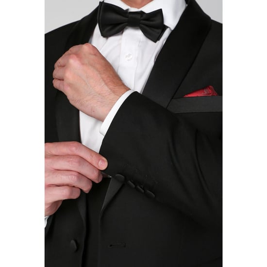 Men's Black 3 Piece Tuxedo Suit