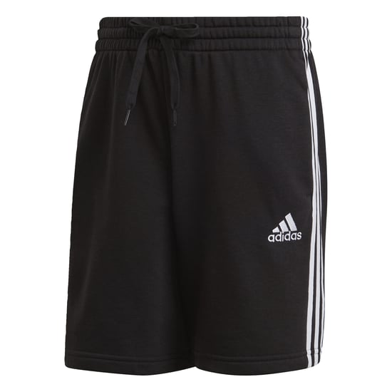 Essentials French Terry 3-Stripes Shorts - Image 1