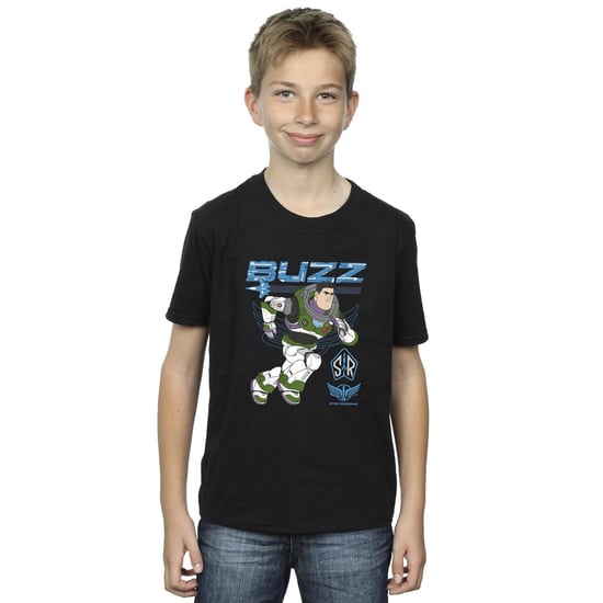 Disney Boys Lightyear Buzz Run To Action T-Shirt (Black)