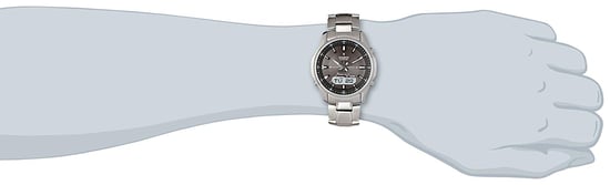 Casio Radio Controlled Watches Men's Silver Watch LCW-M100DSE-1AER - Image 3