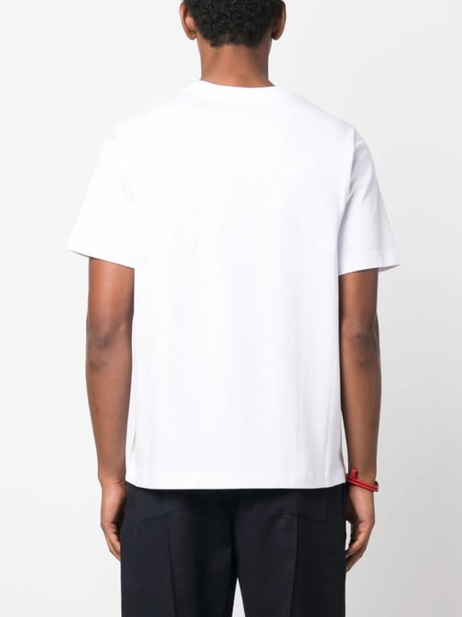 Casablanca La Joueuse Tennis Club T-Shirt in White - Image 4