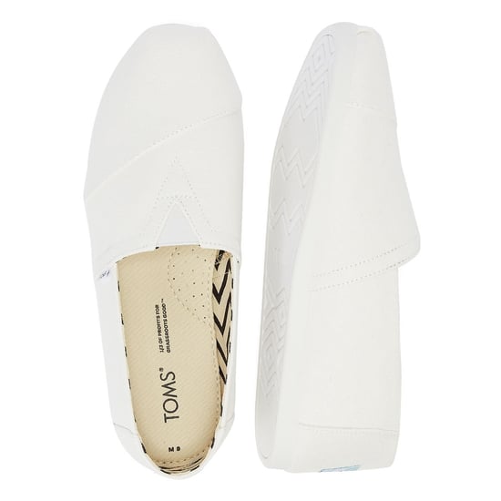 TOMS Alpargata Herrens Vita Espadrillos - Image 6