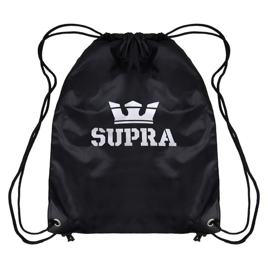 Supra Logo Black Nylon Bag - Image 1