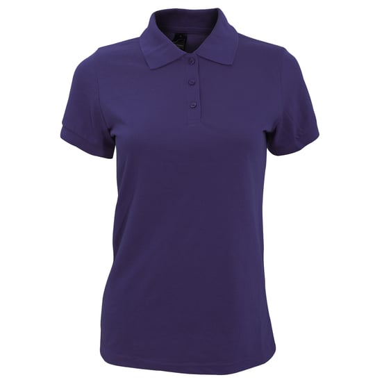 SOLS Dames/dames Prime Pique Polo Shirt (Donkerpaars) - Image 1
