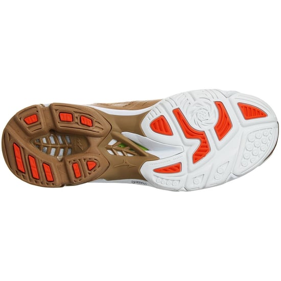 Mizuno Wave Lightning Z5 Mens Brown Volleyball Shoes - Image 4