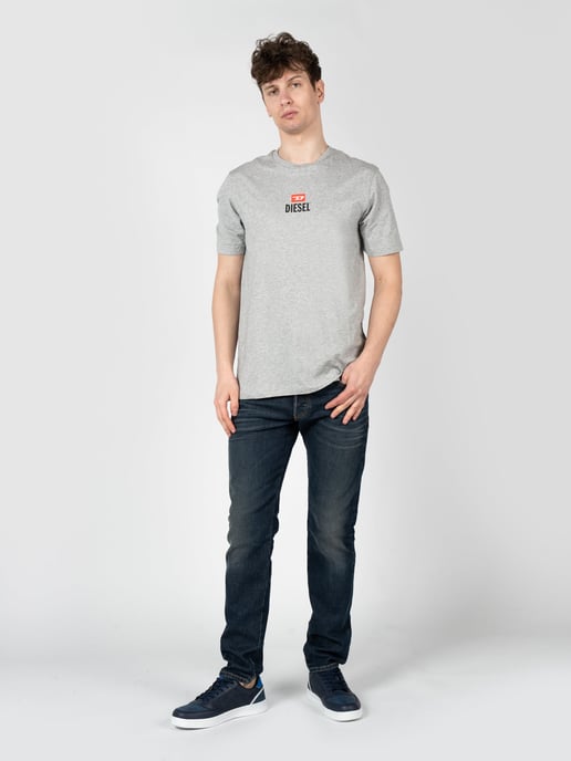 Diesel T-Shirt T-Just Men's Grey - Image 2