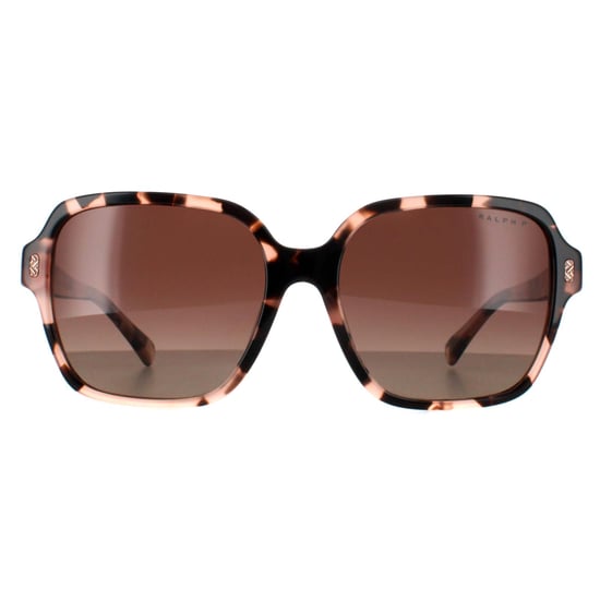Ralph by Ralph Lauren Square Womens Shiny Pink Havana Brown Gradient Polarized RA5304U