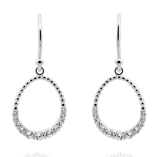 Orphelia 'Aria' Women's 925 Sterling Silver Set: Chain-Pendant + Earrings - Silver SET-7494 - Image 3