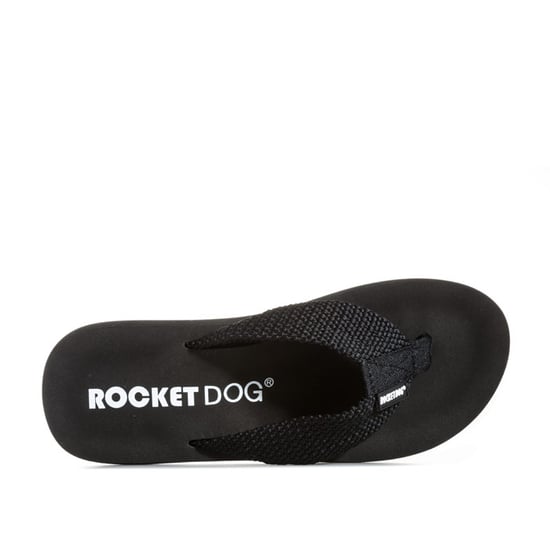 Women's Rocket Dog Adios Flip Flops in Black - Image 4