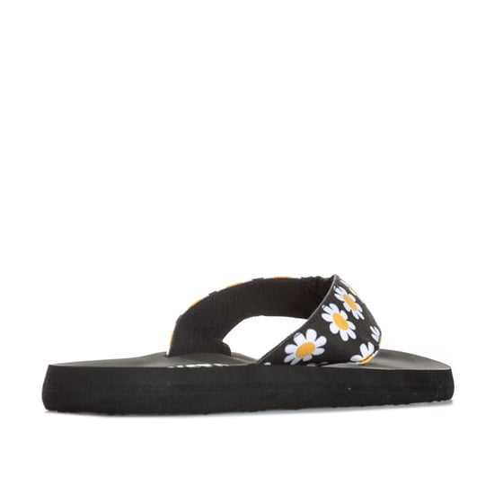 Women's Rocket Dog Adios Daisy Fields Flip Flops in Black - Image 2