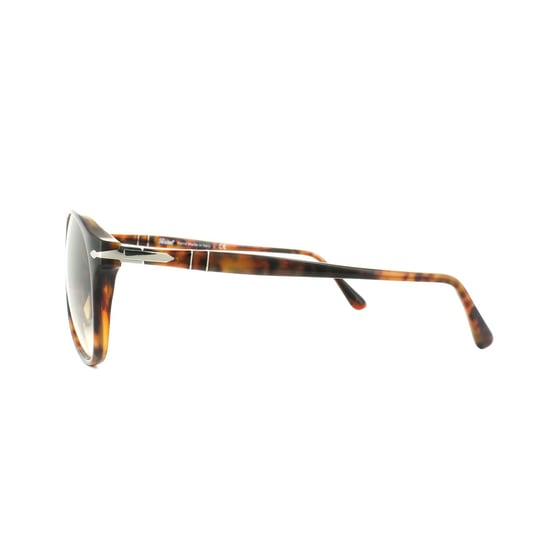 Persol Sunglasses 6649S 108/51 Caffe Brown Brown Gradient