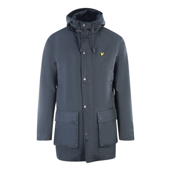 Lyle & Scott Parka med huva Marinblå Jacka - Image 1