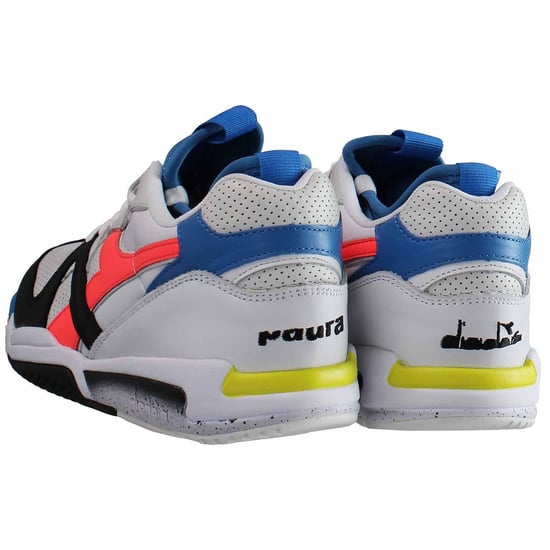Diadora Duratech Elite Paura Heren Wit/Blauw Sportschoenen - Image 2