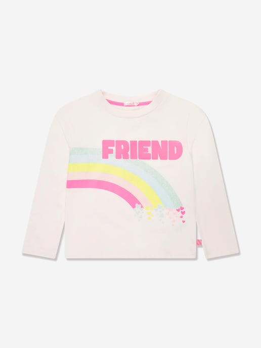 Billieblush Girls T-Shirts Set (2 Piece) in Ivory