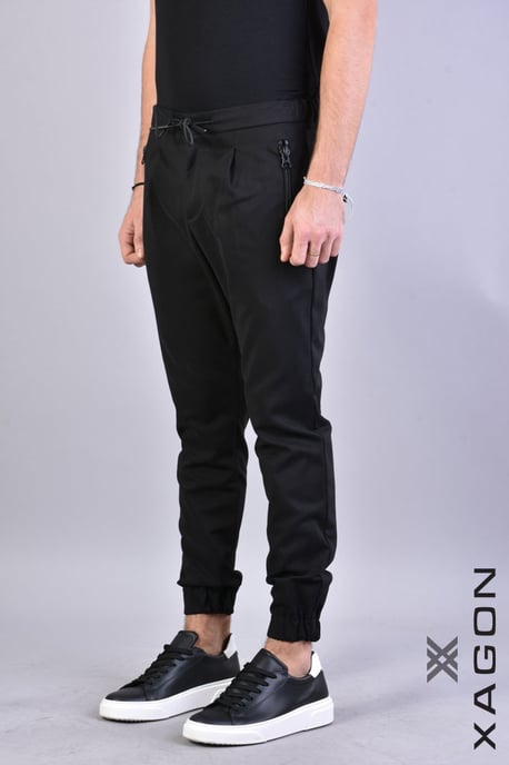 Xagon Trousers Pinvel Men's Black - Image 6