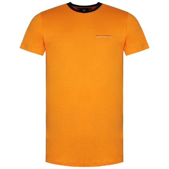 Devote London Austin Mens Orange/Black T-Shirt