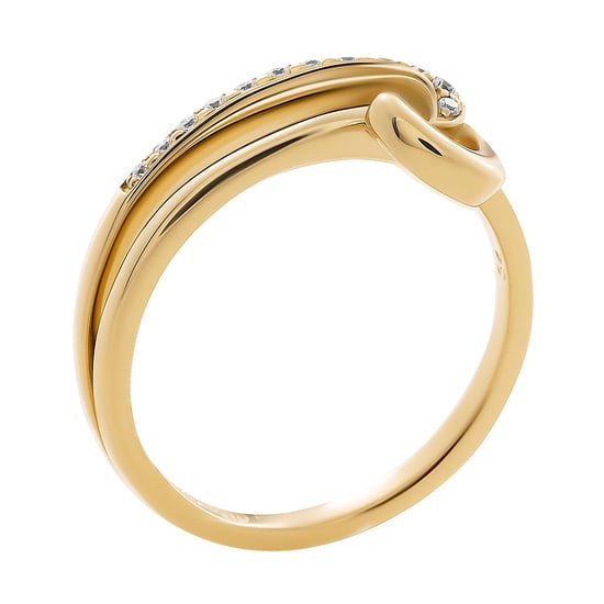 Orphelia 'Ida' Dames 925 Sterling Zilveren Ring - Goud ZR-7521/G - Image 3