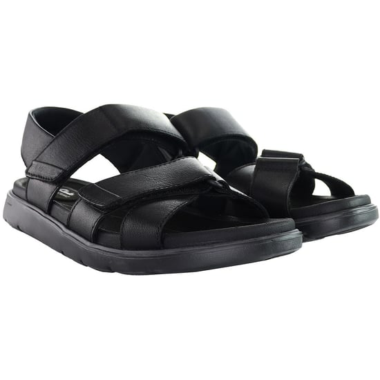 Clarks UnWilmore Band Heren Zwart Sandalen - Image 1