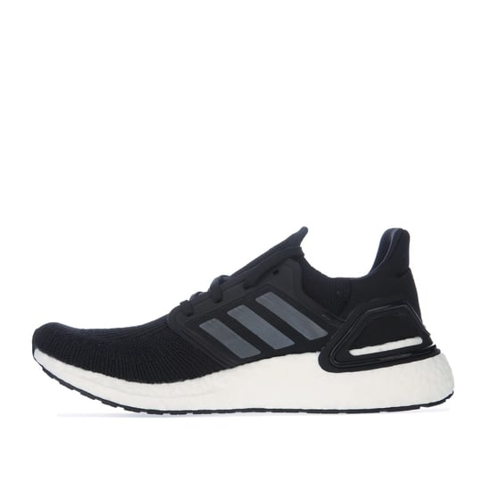 Men's adidas Ultraboost 20 Running Shoes in Black-White - Image 6