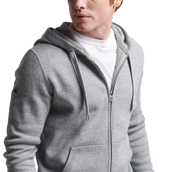 Superdry Essential ekologisk bomulls dragkedja med huva - Image 1