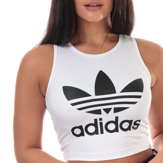 Women's adidas Originals Crop Top in White