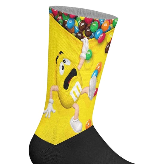 Lange uniseks sokken met elastische print - Image 2