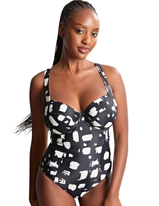 Panache Black Sand Paloma Balcony Swimsuit - Image 2