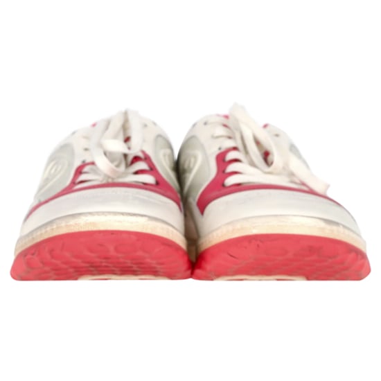 Gucci MAC80 Sneakers in Red Leather - Image 2
