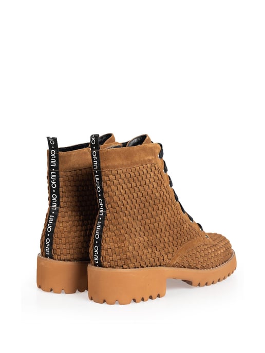 Liu-Jo Boots Pink Woman's Brown - Image 3