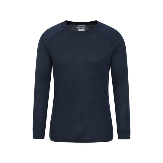 Mountain Warehouse Heren Talus Ronde Hals Thermo Top met Lange Mouwen (Blauw) - Image 1