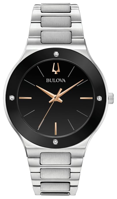 Bulova Futuro Men's Silver Watch 96E117