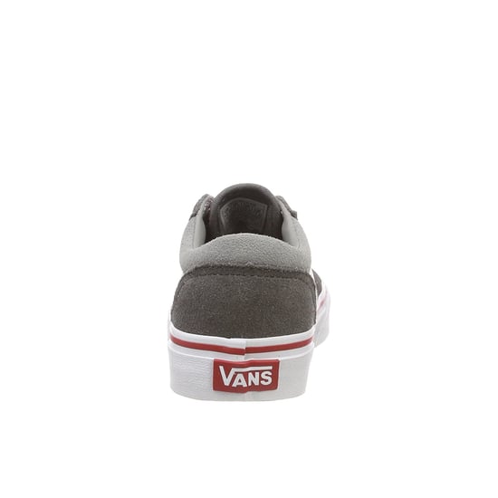 Vans Atwood Low Lace-Up Brown Canvas Kids Plimsolls QGCC4W